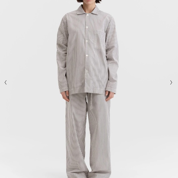 LIMITED EDITION TEKLA Poplin pants in S and shirt size M Retail around 700$ - Picture 1 of 5